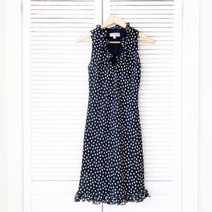 TAIGA Black & White Polka Dot Slip Dress NWOT
